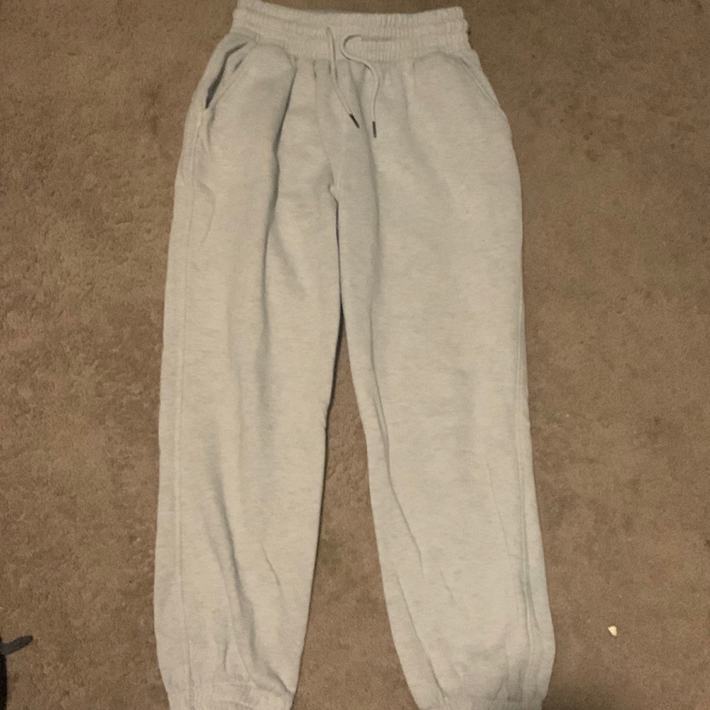 white sweatpants women’s size medium $13